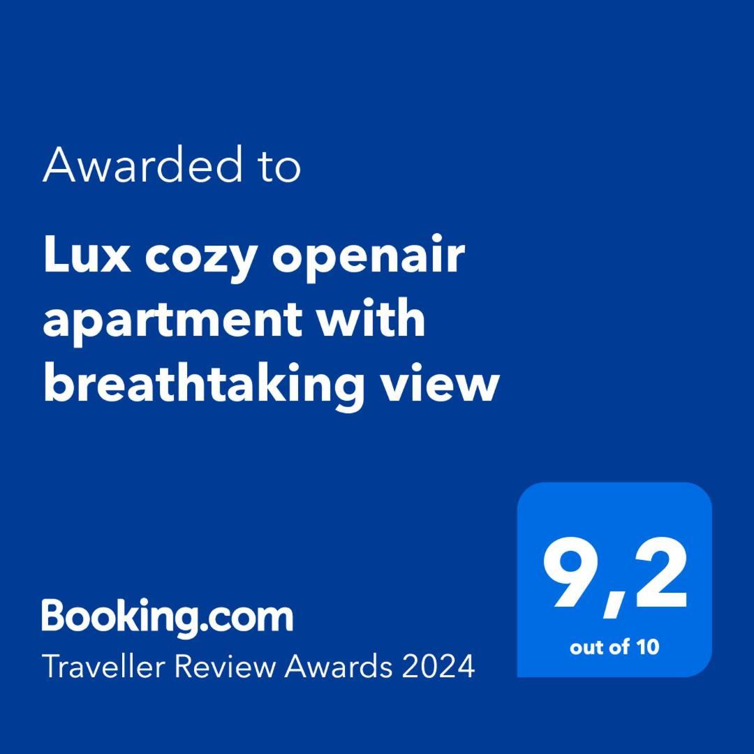 Lux Cozy Openair Apartment With Breathtaking View Athen Eksteriør billede